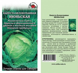 Капуста Лежкая зимняя /Седек/ 0,5г. фото 2